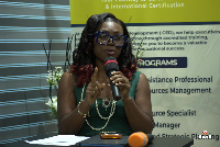 Executive Director of CED, Abigail Ampontuah-Yeboah