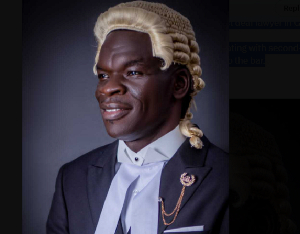 Juventus Duorinaah has etched his name in history as Ghana’s first hearing-impaired lawyer