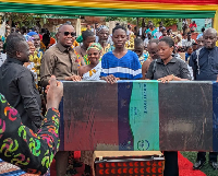 The MP among some of the beneficiaries