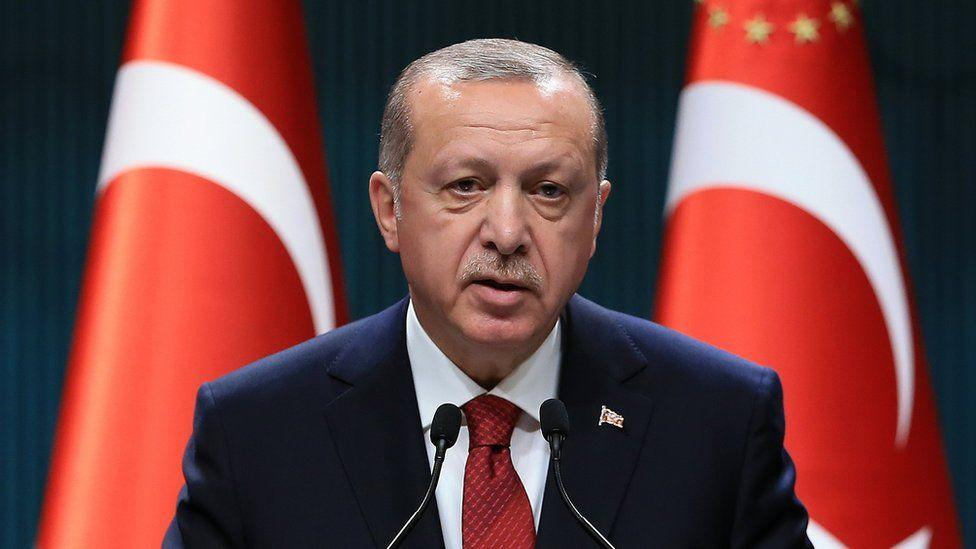 Shugaban Turkiyya Recep Tayyip Erdogan