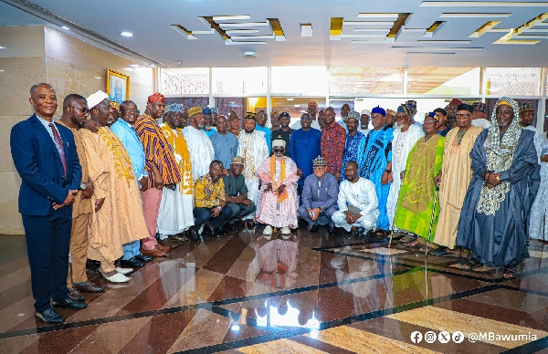 Dr. Bawumia thanked the delegation and reiterated  his  commitment to the development of Ghana