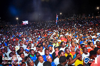 Some residents of Wenchi who turned up for the rally