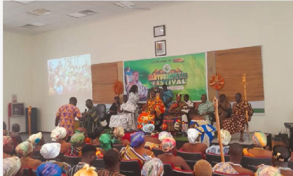 The Yilo Krobo Traditional Council has launched the 33rd Kloyosikplemi festival