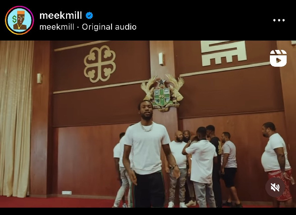 American rapper Meek Mill deletes controversial Jubilee House music video -  Asaase Radio