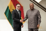 President Mahama meets Alex Soros in New York ahead of 81st UN General Assembly