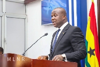 Minister for Lands and Natural Resources, Samuel Abu Jinapor