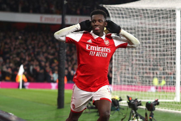 Arsenal forward, Eddie Nketiah