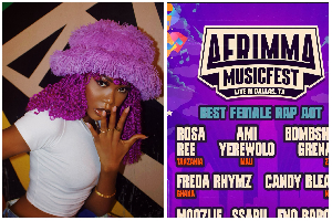 Ghanaian rapper Freda Rhymz