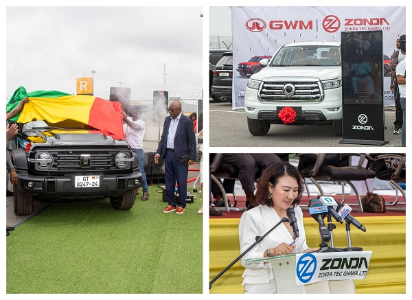 Zonda Tec launches GWM Tank 300, POER pickup for the Ghanaian market