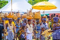 Hogbetsotso Za is celebrated by the Chiefs, elders, and the people of the Anlo State