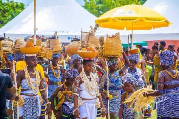 Hogbetsotso Za is celebrated by the Chiefs, elders, and the people of the Anlo State