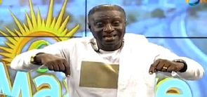 The host of Onua TV's morning show, Captain Smart