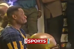 Emotional Asamoah Gyan fights back tears as his World Cup goals are replayed
