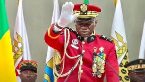 Gen Brice Oligui Nguema seized power in August from his cousin, Ali Bongo