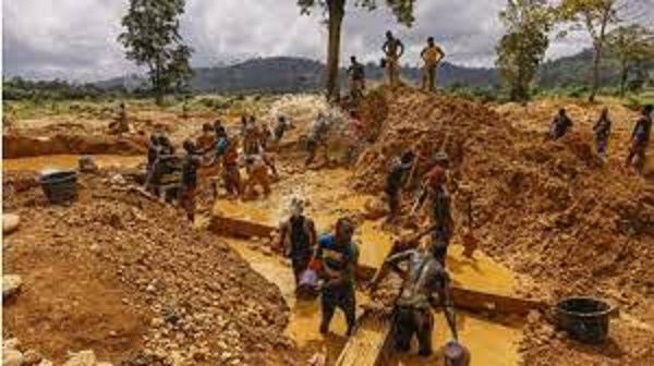 Illegal mining in Ghana