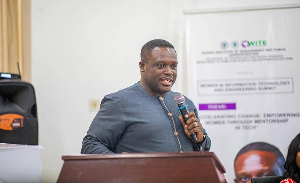 Sam Nartey George is the Minister of Communication, Digital Technology and Innovations