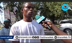 One of the recruits who spoke with GhanaWeb's Victoria Kyei Baffour