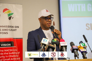 Executive Secretary of the National Commission on Small Arms and Light Weapons (NACSA), Adam Bonaa