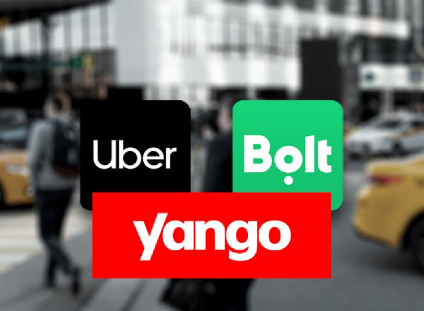Some ride hailing firms operating in Ghana