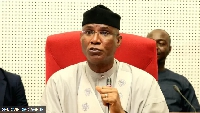 Sen. Ovie Omo-Agege, C﻿hairman of di Constitution Review and Amendment Joint Committee