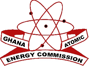 Logo of the Ghana Atomic Energy Commission (GAEC)