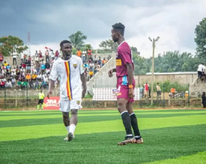 Image from Hearts of Oak's game against Hearts of Lions in the 2023/24 GPL season