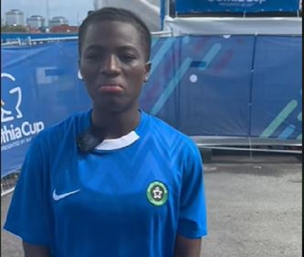 N'Sira Safi is with the Right to Dream Academy in Ghana