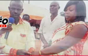 Kwame Sarpong is accused of killing his wife Abena Oforiwaah