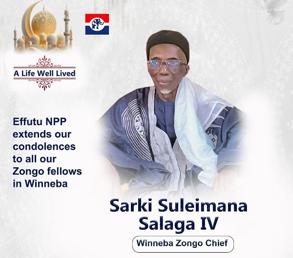 Sarki Suleimana Salaga IV has passed away
