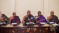 The press conference was led by  Asafohene Akyeamfour Asafo Boakye