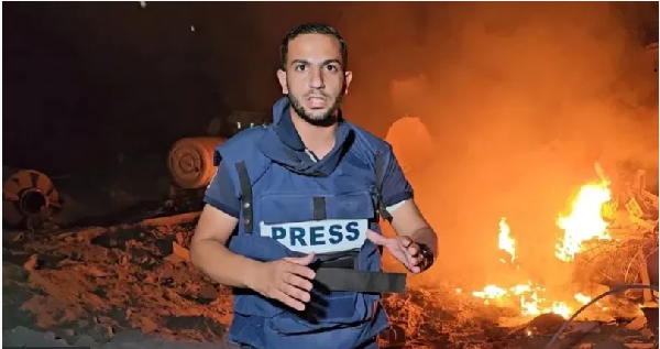 Anas al-Sharif don do major reports from northern Gaza, Al Jazeera tok