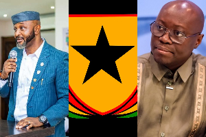 NSA Boss Yaw Ampofo Ankrah And Finance Minister Dr Ato Forosn 