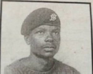 The Ex-Sergeant Peter Tasiri was a member of the AFRC (Credit: Kwesi Pratt Jnr)