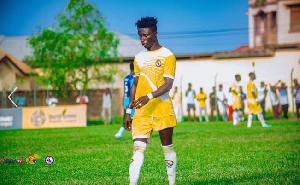 Striker Stephen Amankona emerged  top scorer for 2024/25 Ghana Premier League