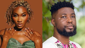 Wendy Shay was caught in a tense moment with the media personality live on air