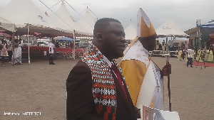 Ashanti Regional Minister With Archbishop Divine