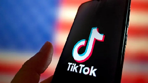 File photo of the TikTok app