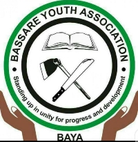 The logo of the Bassare Youth Association