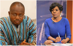 Haruna Mohammed (L) and Nana Aba Anamoah (R)