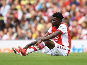Thomas Partey To Miss Arsenal Clash Against Man City Due To Injury