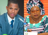 Francis Xavier Sosu (L) and Laadi Ayamba (R) have been dragged to court