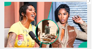 Tiwa Savage Christmas dinner: Singer gifts $500 to every guest at lavish celebration Tiwa Savage Christmas dinner: Singer gifts $500 to every guest at lavish celebration