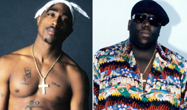 Tupac Shakur and Biggie Smalls