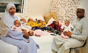 The Malian nonuplets became a global news attraction