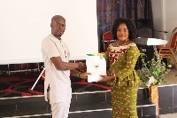 The presidential awards ceremony held at Obuasi East