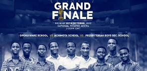 The grand final is taking place at the National Theatre