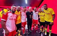 Ibrahim Tanko standing second from left