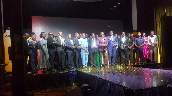 Winners of the10th Oil and Gas (GOGA) Awards held in Accra