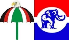 Logo of the National Democratic Congress and the New Patriotic Party