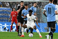 Photo from the Ghana versus Uruguay fixture which at the 2022 World Cup